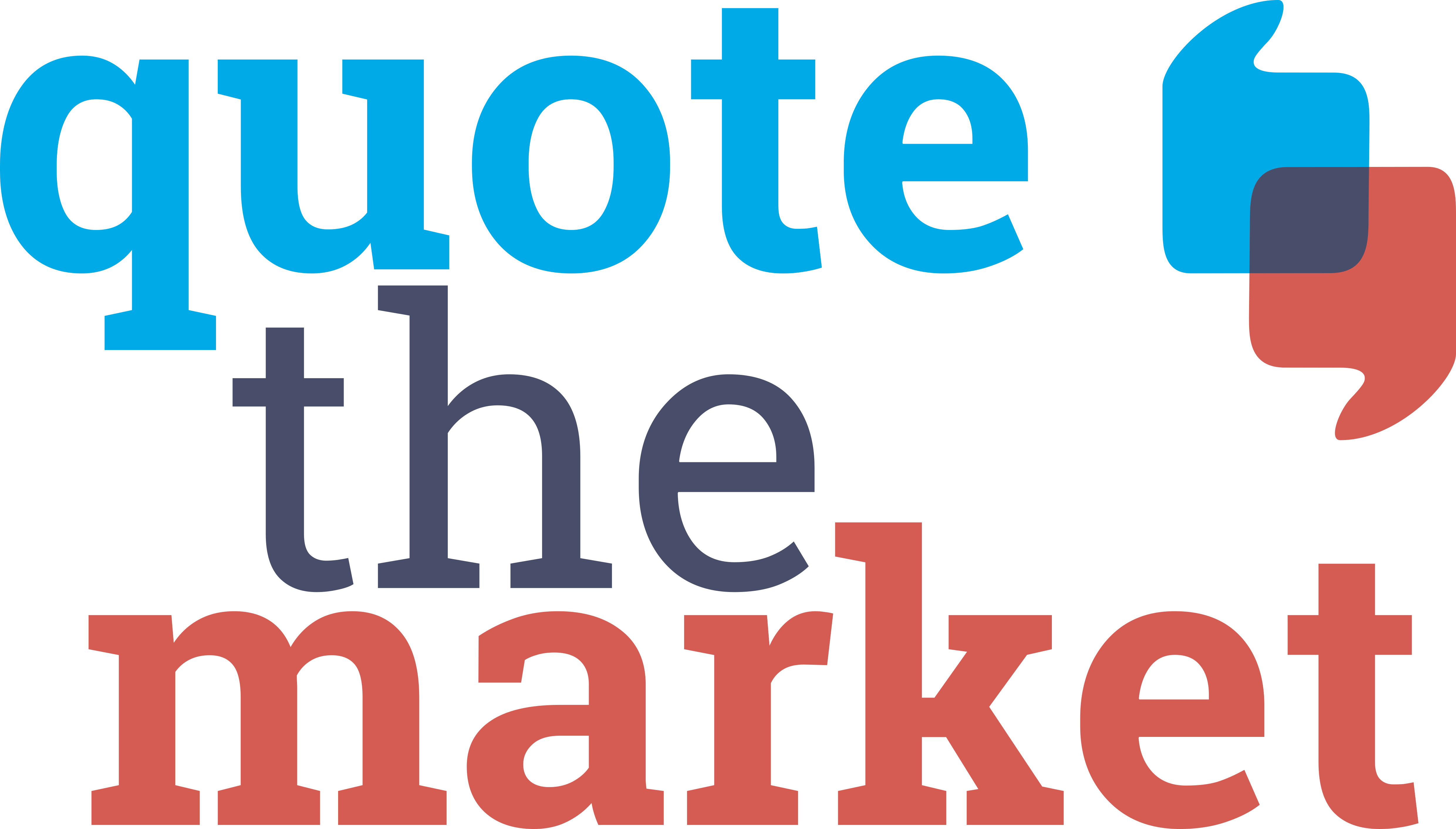 Quote the market logo for about us